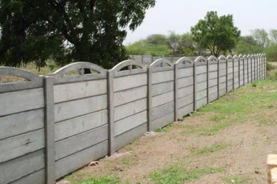 Readymade cement wall and precast RCC compound wall panel installation in Panipat