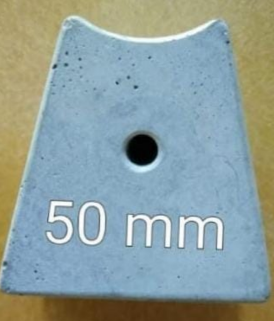 Vertical 50mm cement cover block manufacturer Panipat Karnal