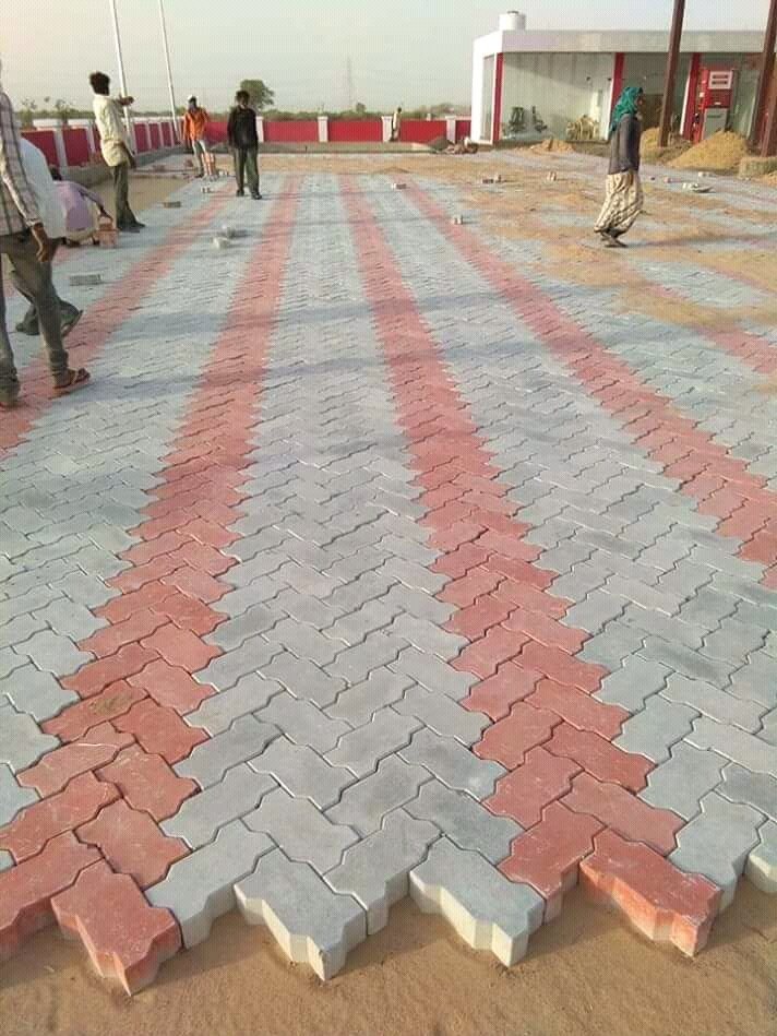 Zig-Zag Shaped Paver Blocks in Karnal and Panipat